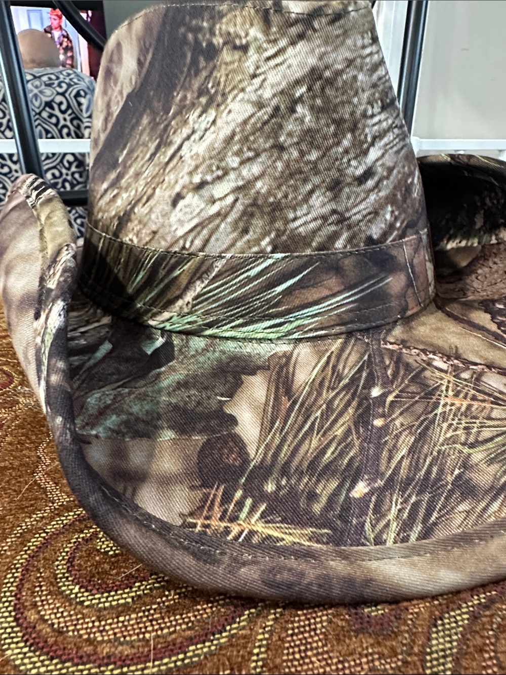Peter Grimm NWT Camo Cowboy Hat - Picture 5 of 6